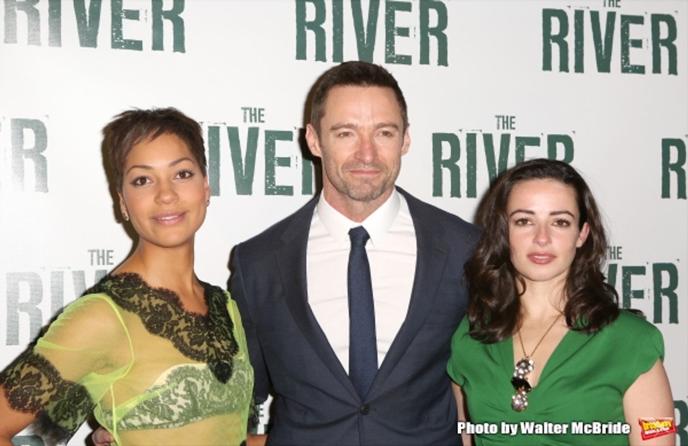 Photo Coverage: Hugh Jackman, Laura Donnelly and Cush Jumbo Celebrate Opening Night of THE RIVER!  Image