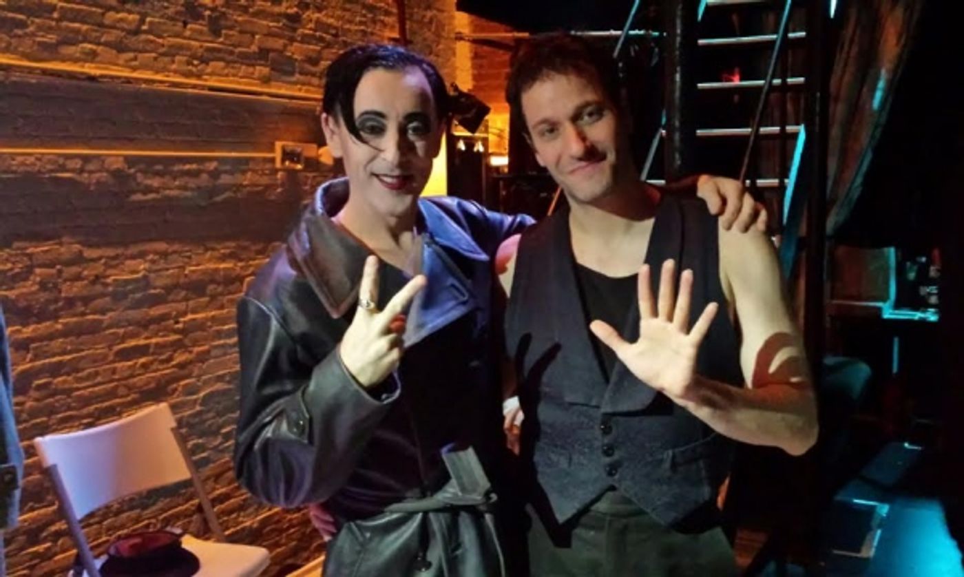 Photo Flash: Dan Mendeloff Celebrates 2,500th Show as Stage Right Props Person at CABARET!  Image