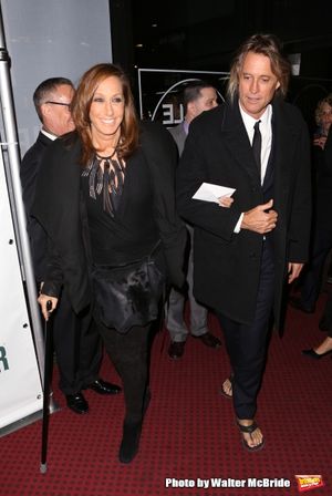 Donna Karan and Russell James @ BroadwayWorld Donna Karan and Russell James Photo