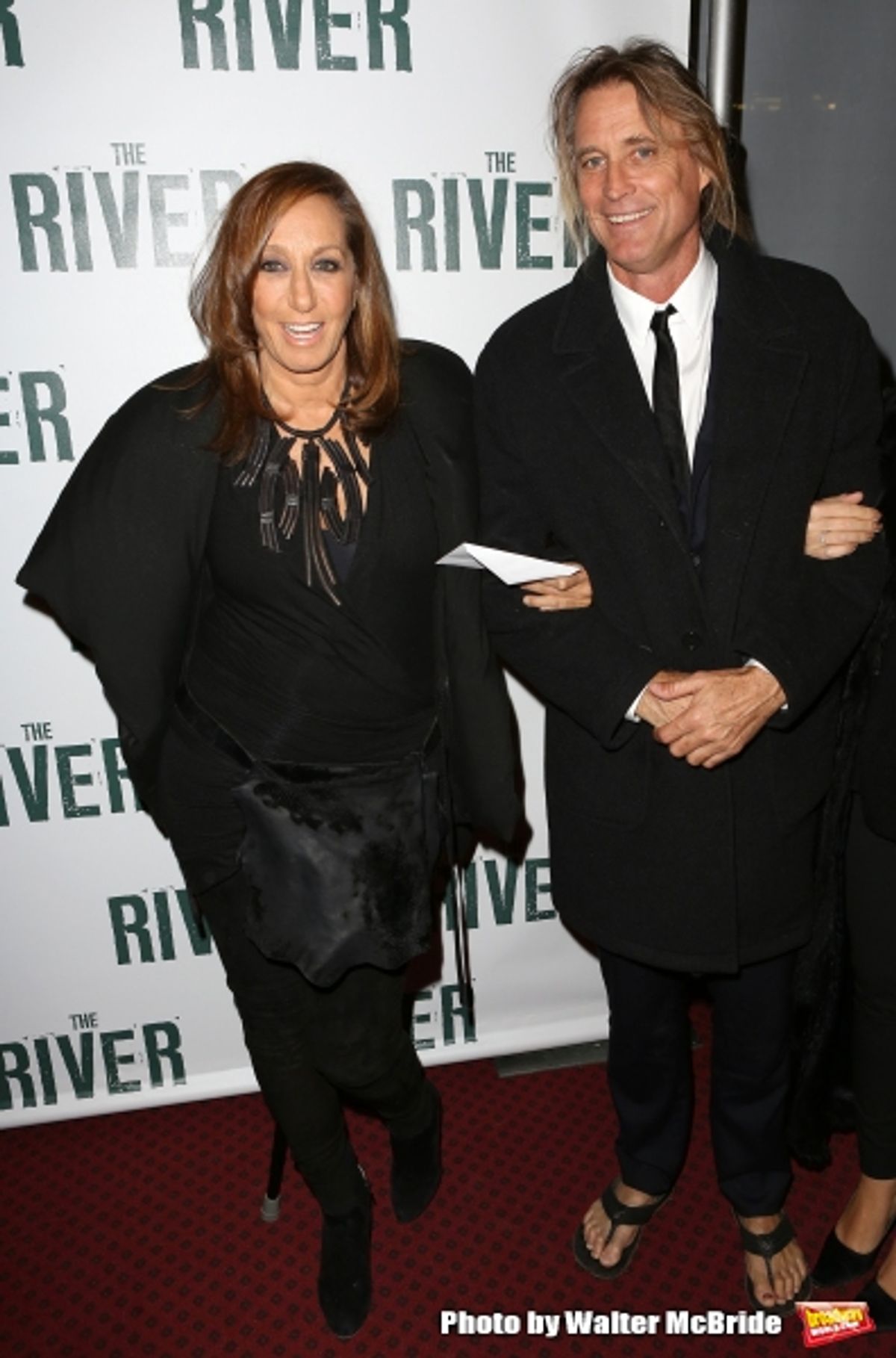 Donna Karan and Russell James  at 