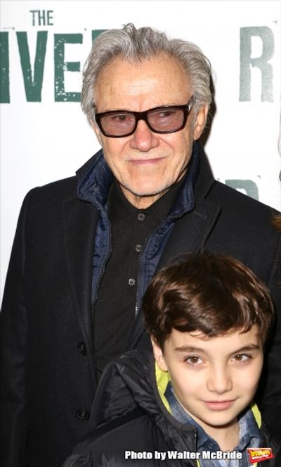 Harvey Keitel and son Roman Keitel  Photo
