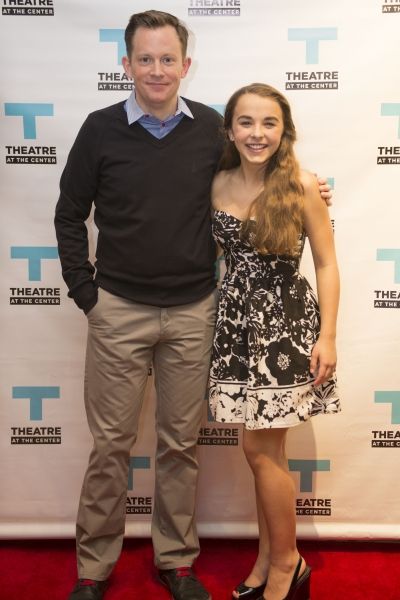 Geoff Rice (Adult Buddy) and Madison Hertel (Nelle Harper) Photo