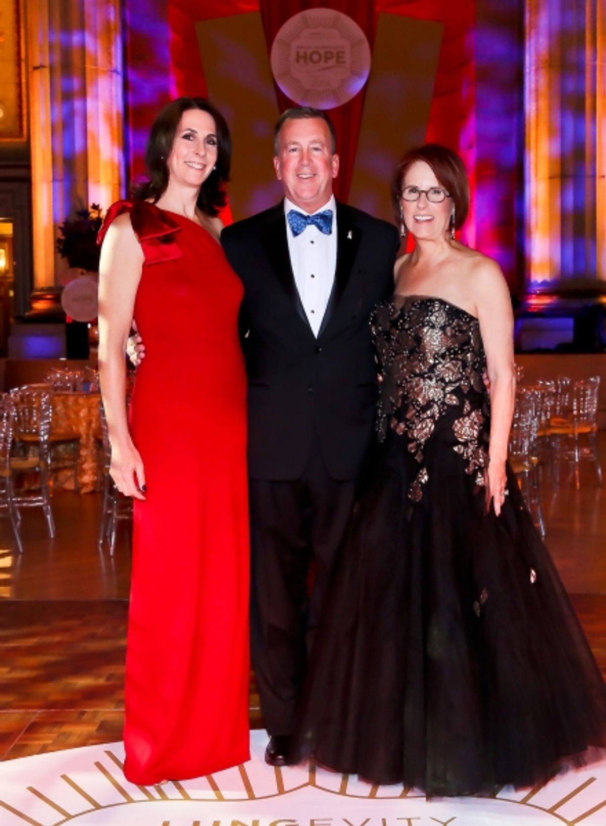 Andrea Ferris, Bob Norton, and Suzy Pence at 