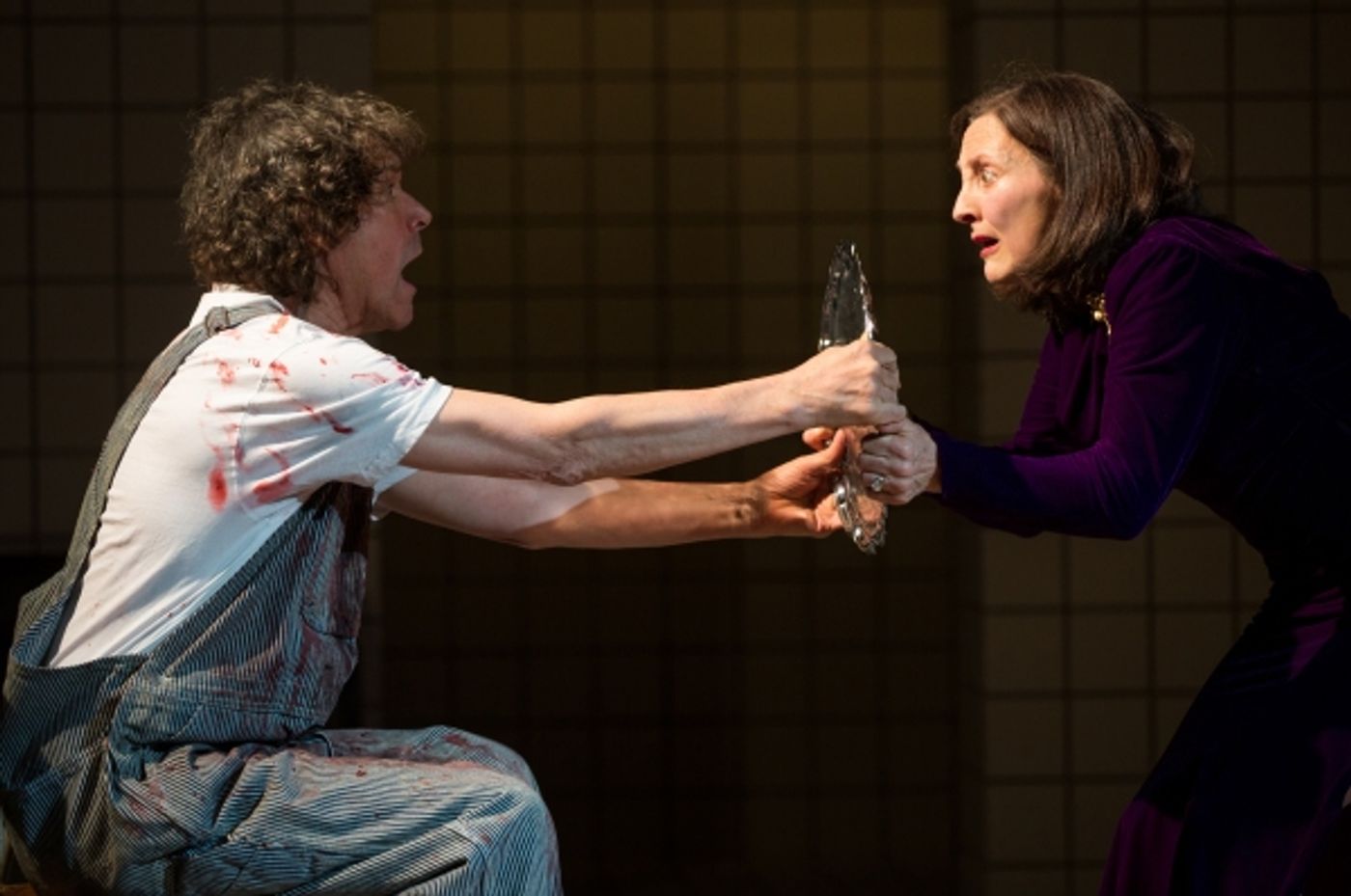 Photo Flash: First Look at Stephen Rea, Brid Brennan and More in Signature Theatre's A PARTICLE OF DREAD (OEDIPUS VARIATIONS)  Image