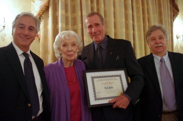 Marc Baron (Shepherd of The Lambs), Joyce Randolph (The Honeymooners), Jim Dale, and  Photo