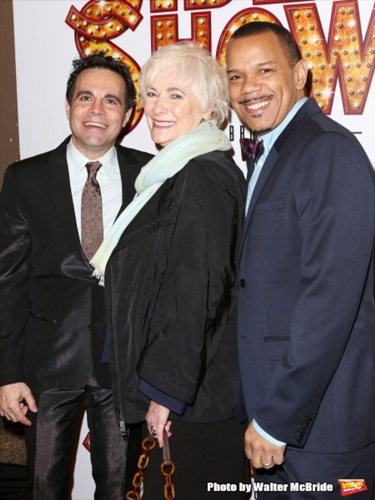 Mario Cantone, Betty Buckley and Jerry Dixon at 