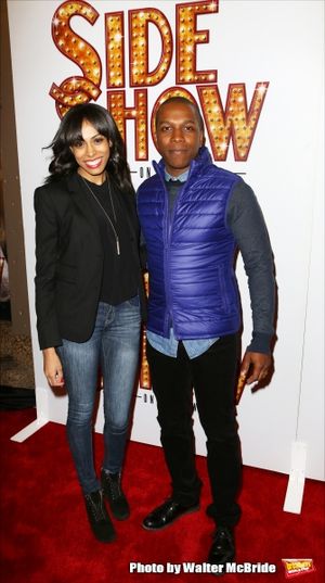 Nicolette Robinson and Leslie Odom Jr. @ BroadwayWorld Nicolette Robinson and Leslie Odom Jr. Photo