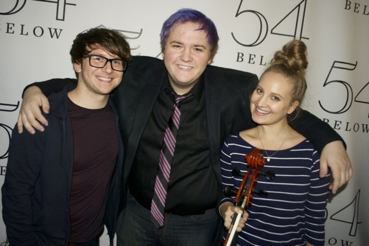 Gerard Canonico, Alexander Sage Oyen, and Kristine Kruta at 