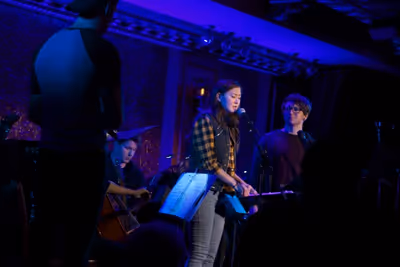 Corey Mach, Kimiko Glen, and Gerard Canonico Photo