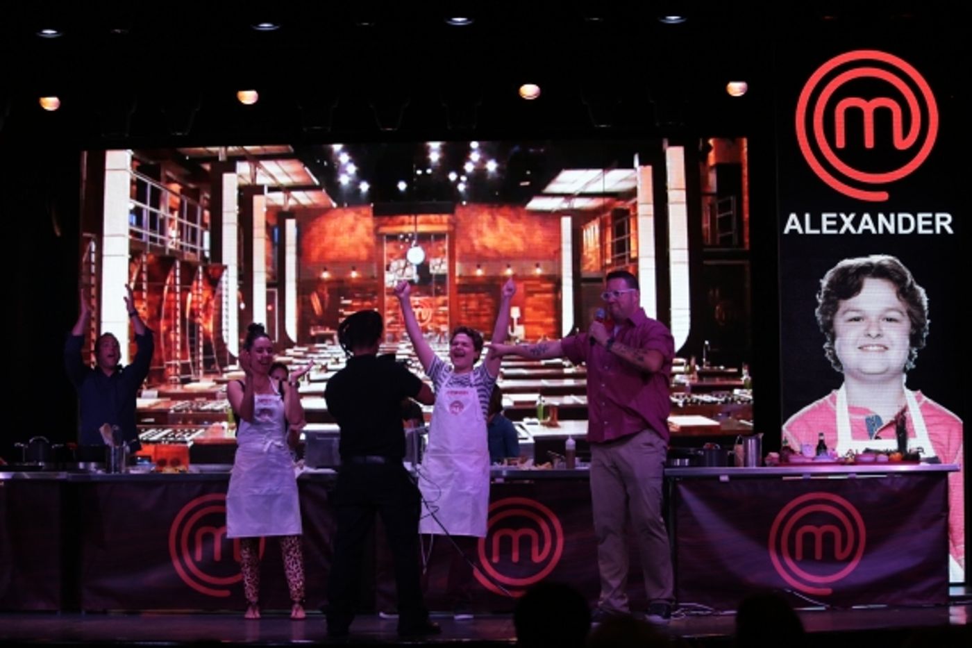 Photo Flash: MASTERCHEF JUNIOR Season 1 Winner Alexander Weiss Sails to Victory  Image