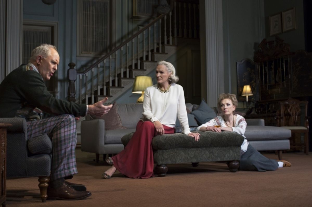 John Lithgow, Glenn Close and Lindsay Duncan at 