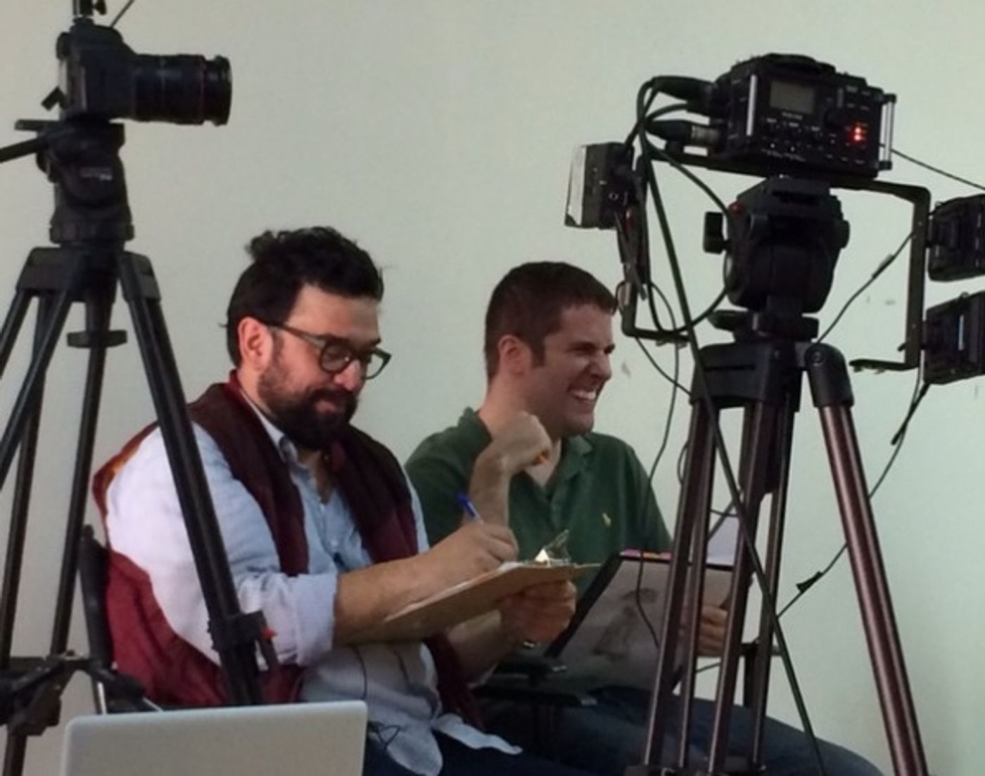 Photo Flash: BWW Webseries Partner THE RESIDUALS Wrap Season 2 Featuring Jenna Leigh Green, Horatio Sanz, Michael Torpey  Image