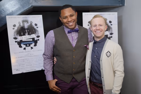 Larry Powell and Barrett Davis  Photo