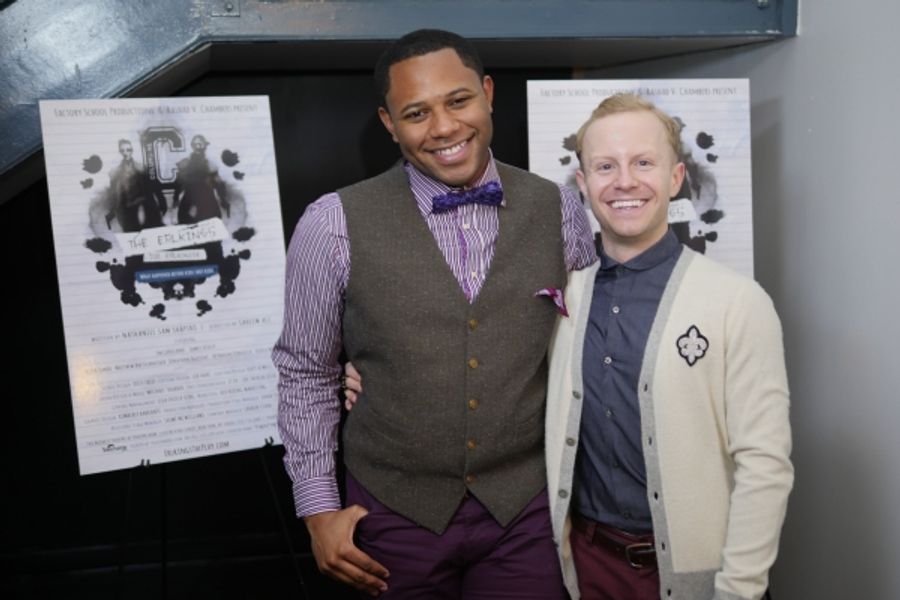 Photo Flash: Inside Opening Night of THE ERLKINGS Off-Broadway Image