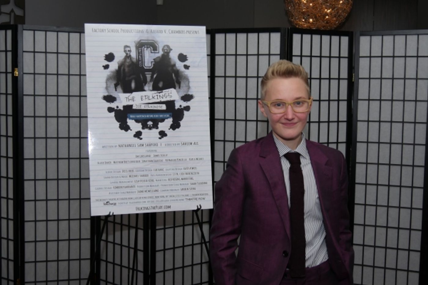 Photo Flash: Inside Opening Night of THE ERLKINGS Off-Broadway  Image