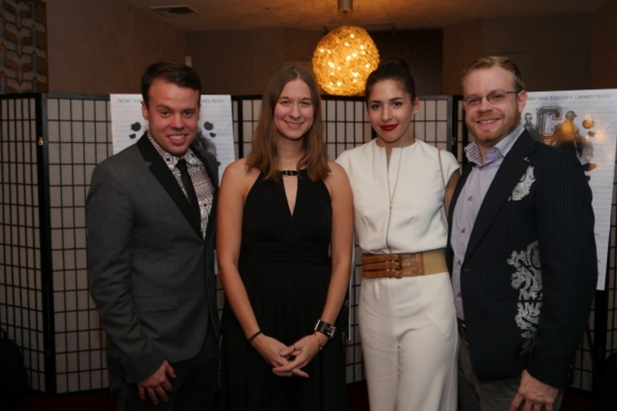 Sound Designer/Composer Michael Thurber, Lighting Designer Katy Atwell, Costume Designer Lux Haac and Scenic Designer Doss Freel at 