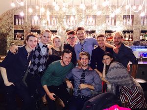 Christopher Higgins, Harrison Meloeny, Jamie Lee Baranrd, John Griffin, Elmo Zapp, Topher Rhys, Jonah Platt, Casey Hayden, Jen Oundjian & Alex Seller
@ BroadwayWorld Christopher Higgins, Harrison Meloeny, Jamie Lee Baranrd, John Griffin, Elmo Zapp, To Photo