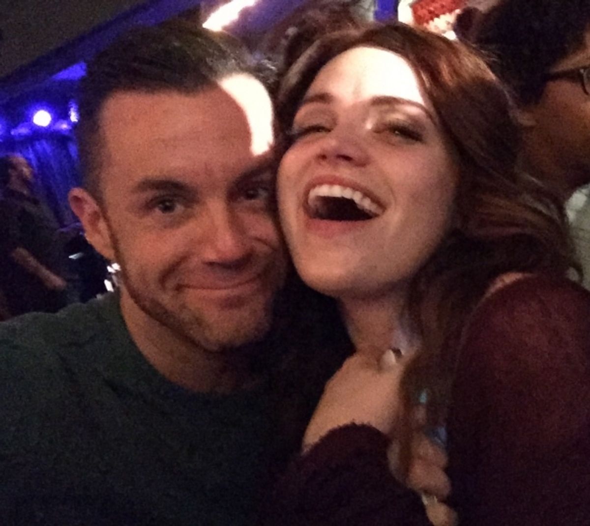 John Griffin, Lindsay Pearce at 