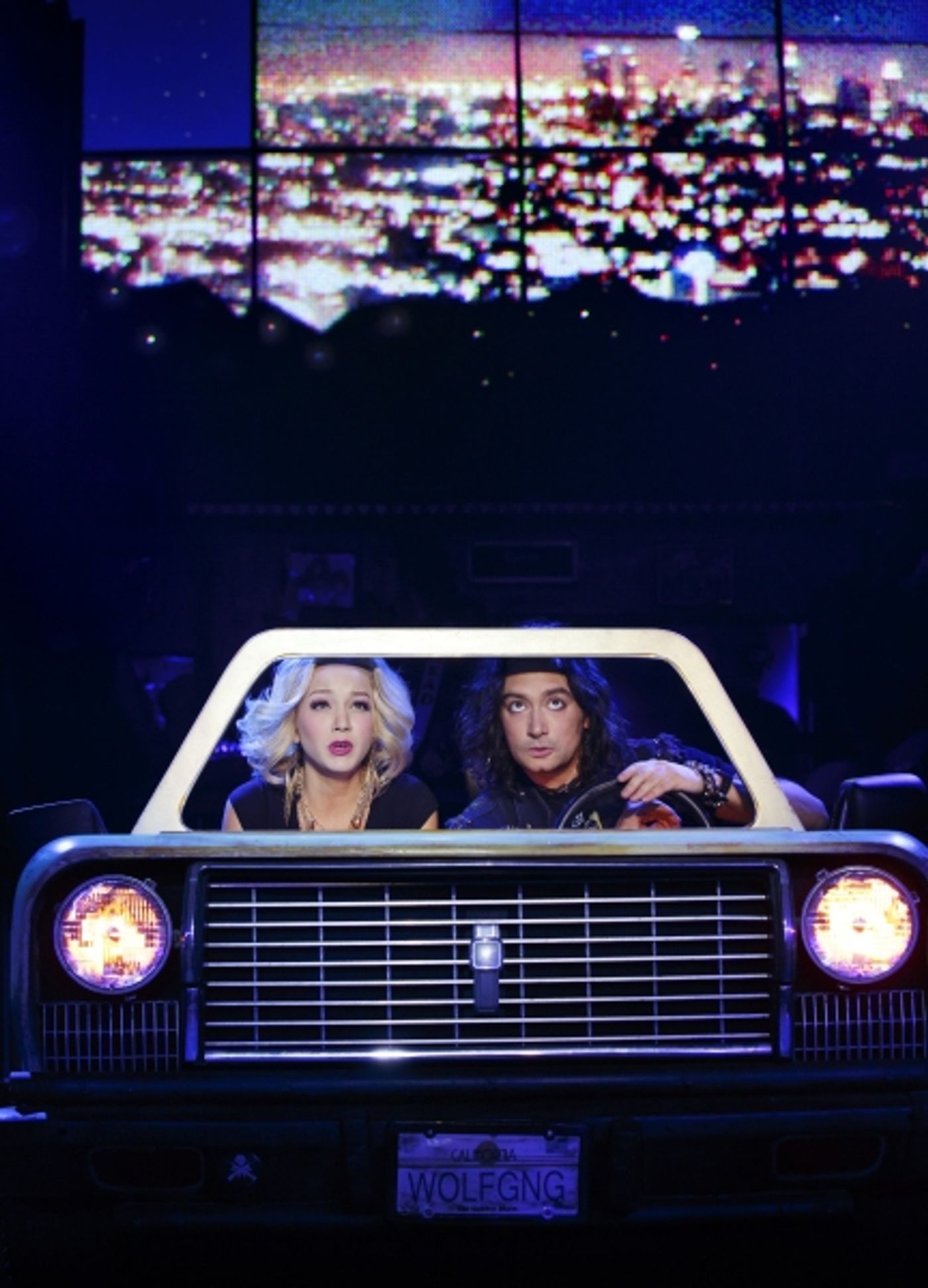 Photo Flash: First Look at Chester See, Frankie Grande & Lauren Zakrin in Broadway's ROCK OF AGES  Image