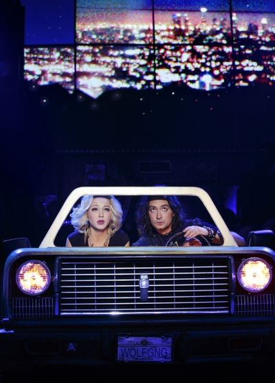 Lauren Zakrin, Constantine Maroulis Photo