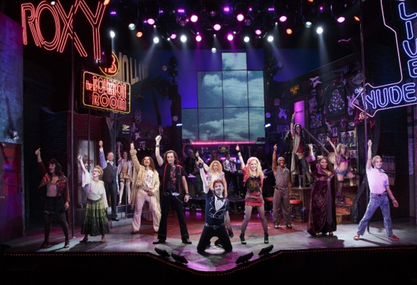 Photo Flash: First Look at Chester See, Frankie Grande & Lauren Zakrin in Broadway's ROCK OF AGES  Image