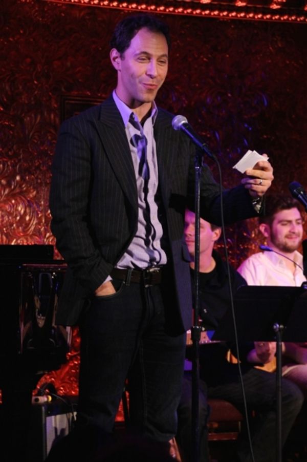 Jonathan C. Kaplan hosts the concert. Photo