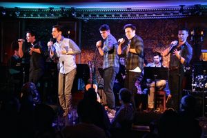 Robert Hager, Chris Dwan, Austin Colby, Josh Tolle, and Mack Shirilla sing *NSync''s  Photo