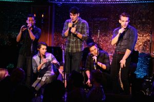 Robert Hager, Chris Dwan, Austin Colby, Josh Tolle, and Mack Shirilla sing *NSync''s  Photo