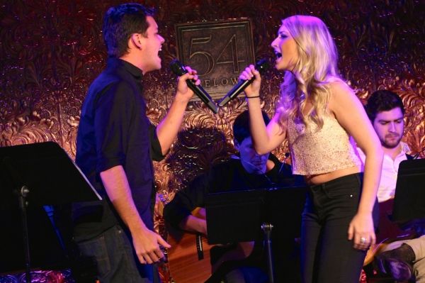 Robert Hager and Aashley Morgan sing Ricky Martin and Christina Aguilera''s ''Nobody  Photo