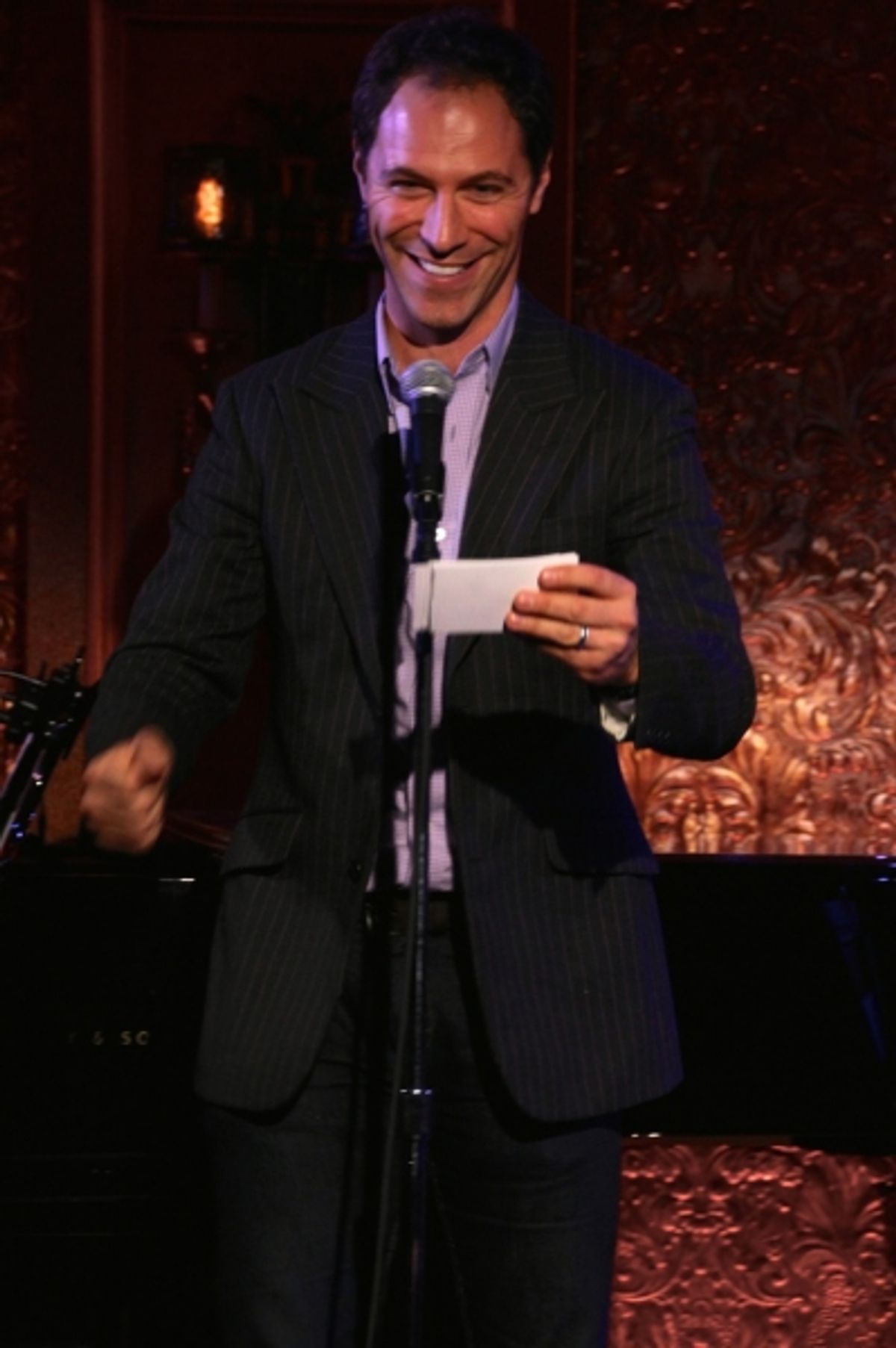 Jonathan C. Kaplan hosts the concert. at 