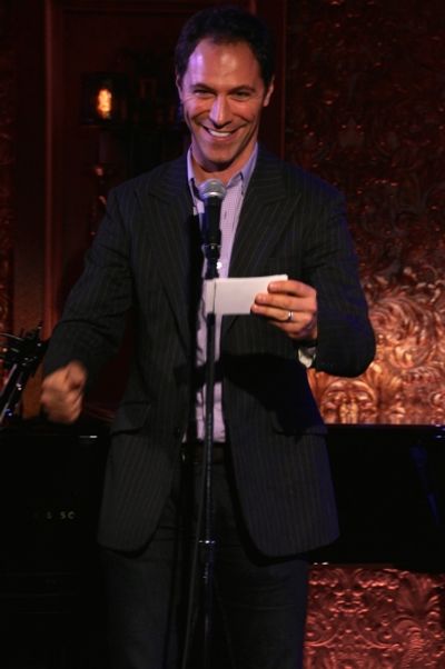 Jonathan C. Kaplan hosts the concert. Photo