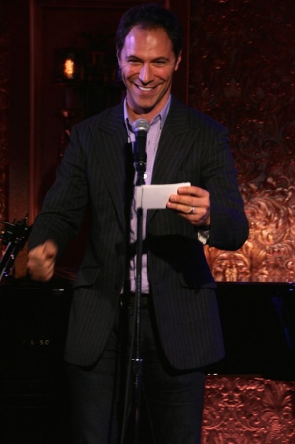 Jonathan C. Kaplan hosts the concert. Photo