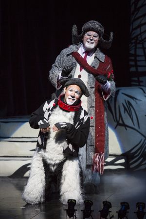 Jeffrey Schecter as Young Max and Steve Gunderson as Old Max Photo