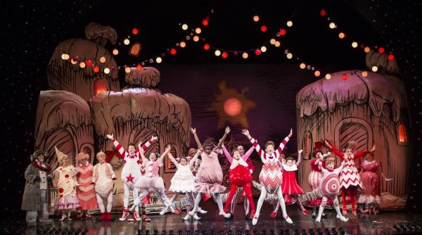 The cast of Dr. Seuss'' HOW THE GRINCH STOLE CHRISTMAS! Photo