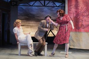 Maggie Lou Rader, Paul Riopelle and Miranda McGee  Photo