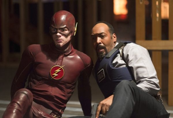 Grant Gustin, Jesse L. Martin Photo