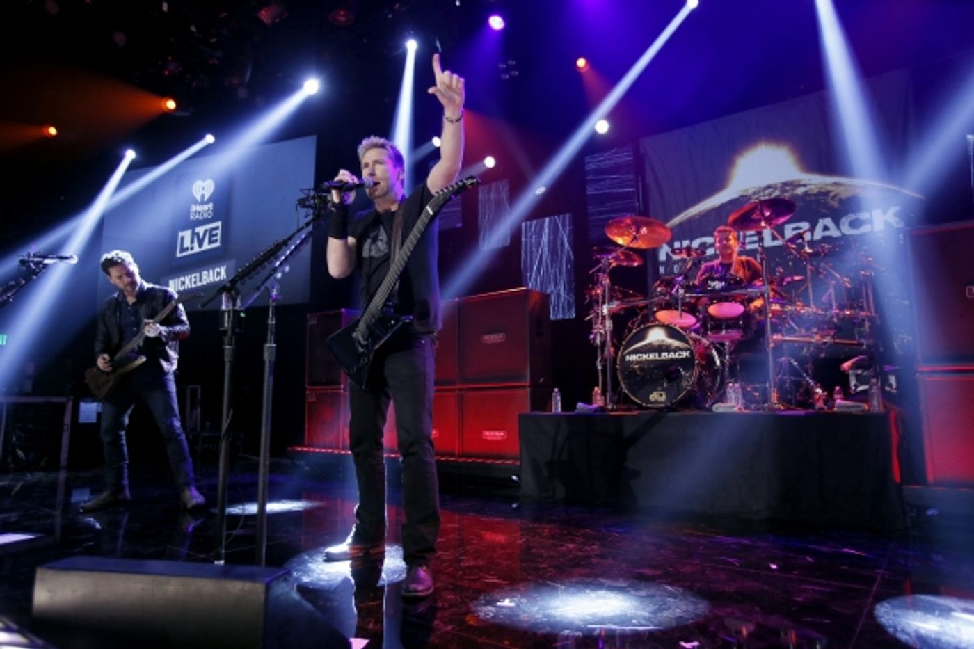 Photo Flash: Nickelback Performs Hits From New Album at iHeartRadio in LA Photo Flash: Nickelback Performs Hits From New Album at iHeartRadio in LA Image