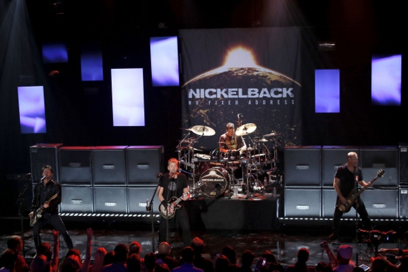 Photo Flash: Nickelback Performs Hits From New Album at iHeartRadio in LA Photo Flash: Nickelback Performs Hits From New Album at iHeartRadio in LA Image