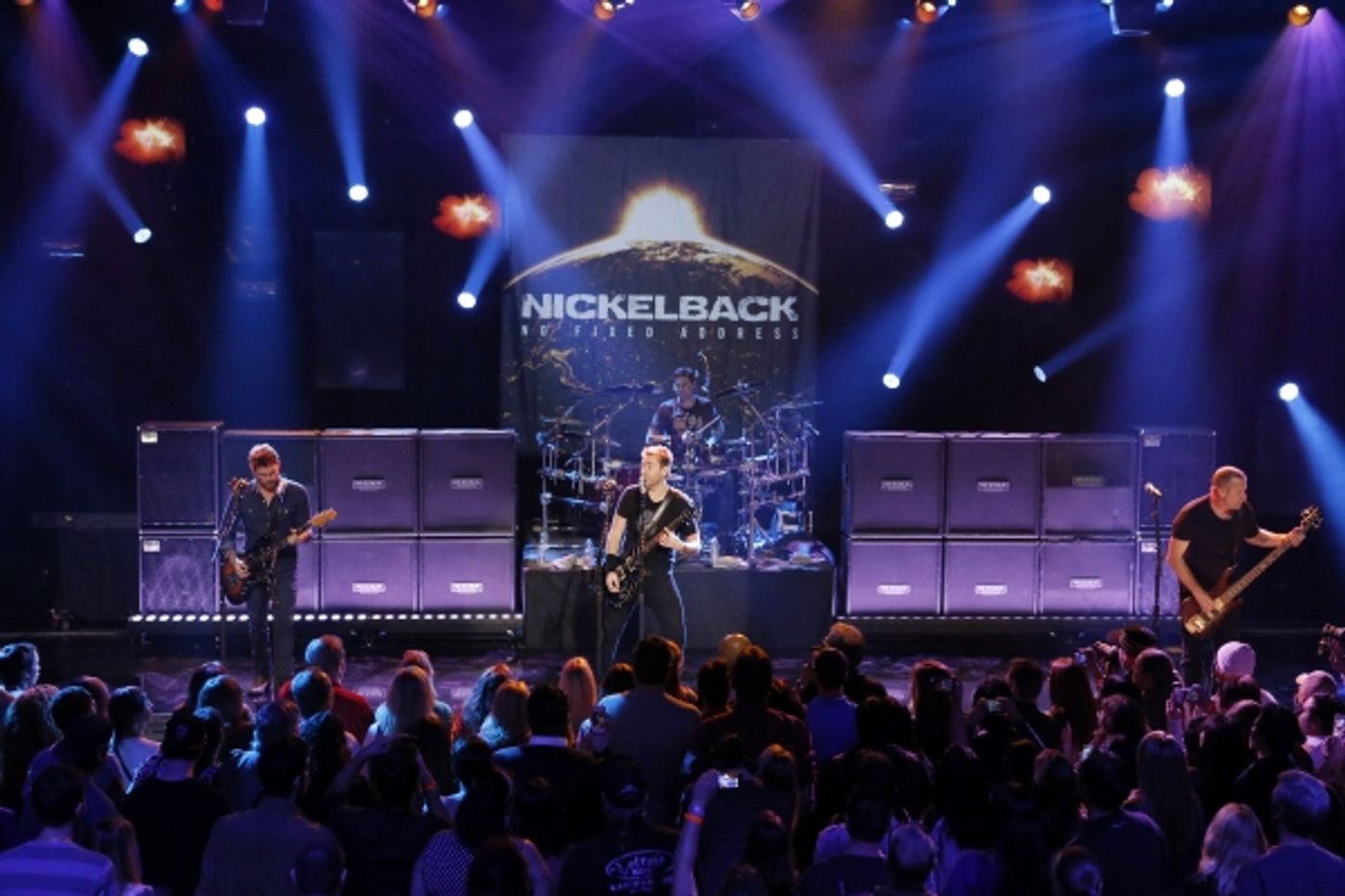 Photo Flash: Nickelback Performs Hits From New Album at iHeartRadio in LA Photo Flash: Nickelback Performs Hits From New Album at iHeartRadio in LA Image
