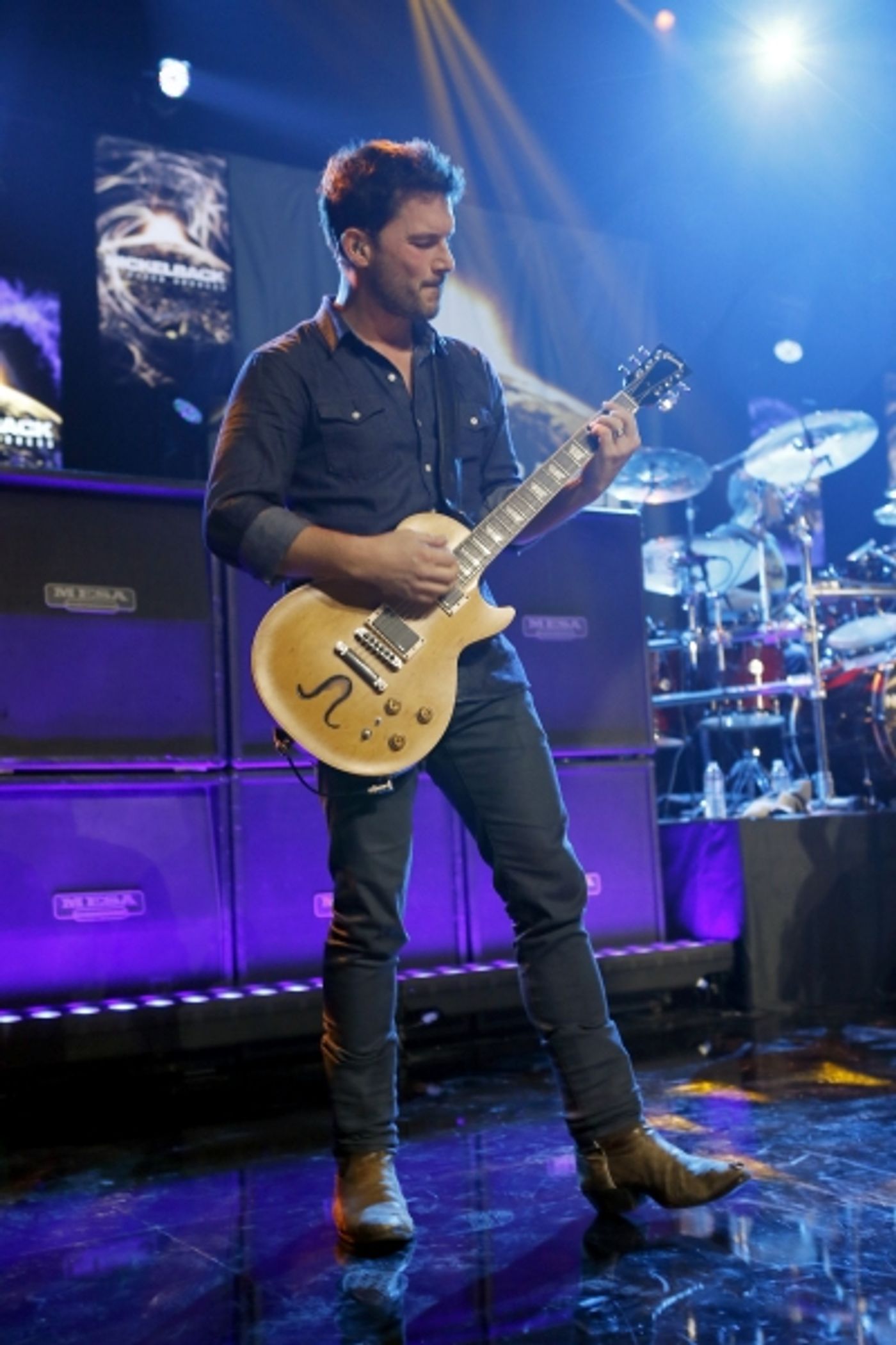 Photo Flash: Nickelback Performs Hits From New Album at iHeartRadio in LA Photo Flash: Nickelback Performs Hits From New Album at iHeartRadio in LA Image