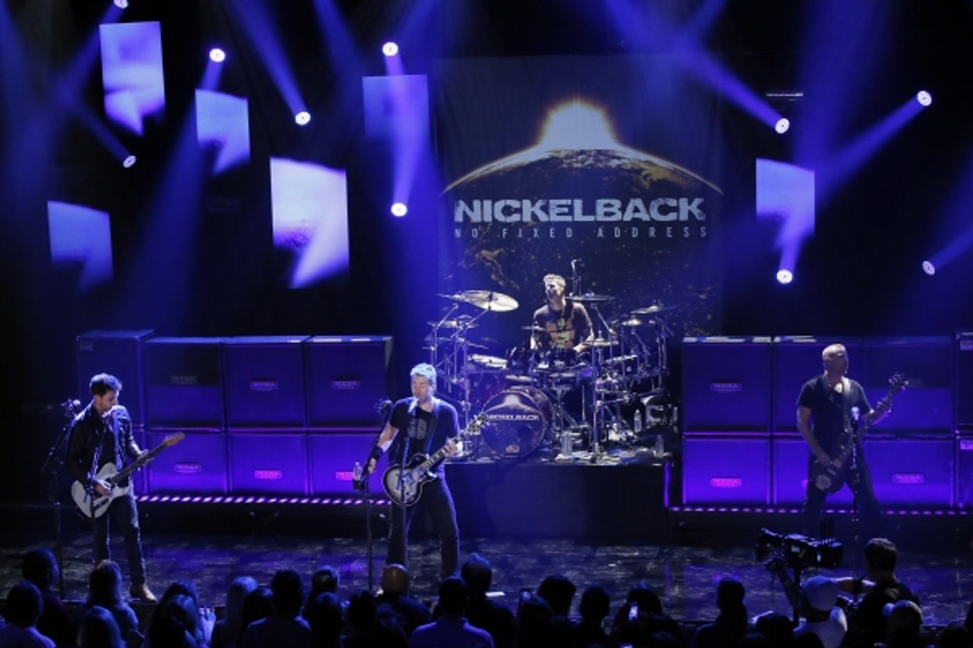 Photo Flash: Nickelback Performs Hits From New Album at iHeartRadio in LA Photo Flash: Nickelback Performs Hits From New Album at iHeartRadio in LA Image