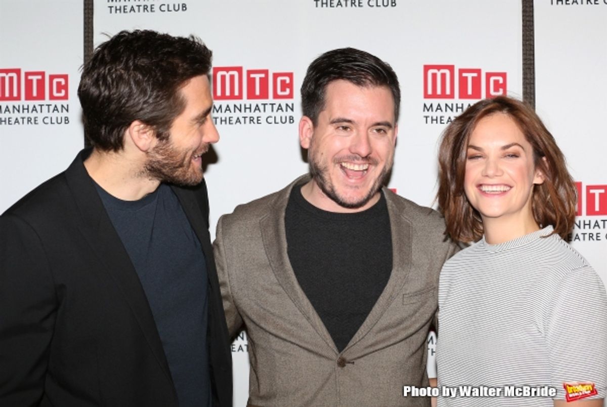 Jake Gyllenhaal, director Michael Longhurst and Ruth Wilson  at 