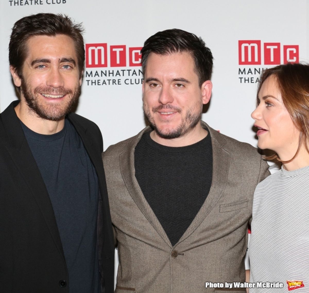 Jake Gyllenhaal, director Michael Longhurst and Ruth Wilson  at 