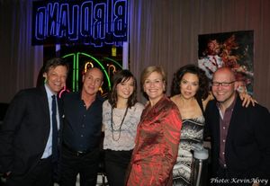 Jim Caruso, Gianni Valenti, Margo Siebert, Karen Mason, Jill Abramovitz and Scott Cou Photo