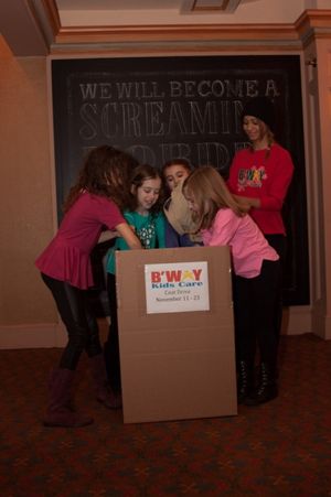 Laurissa Romain and the Matildas filling the coat box Photo