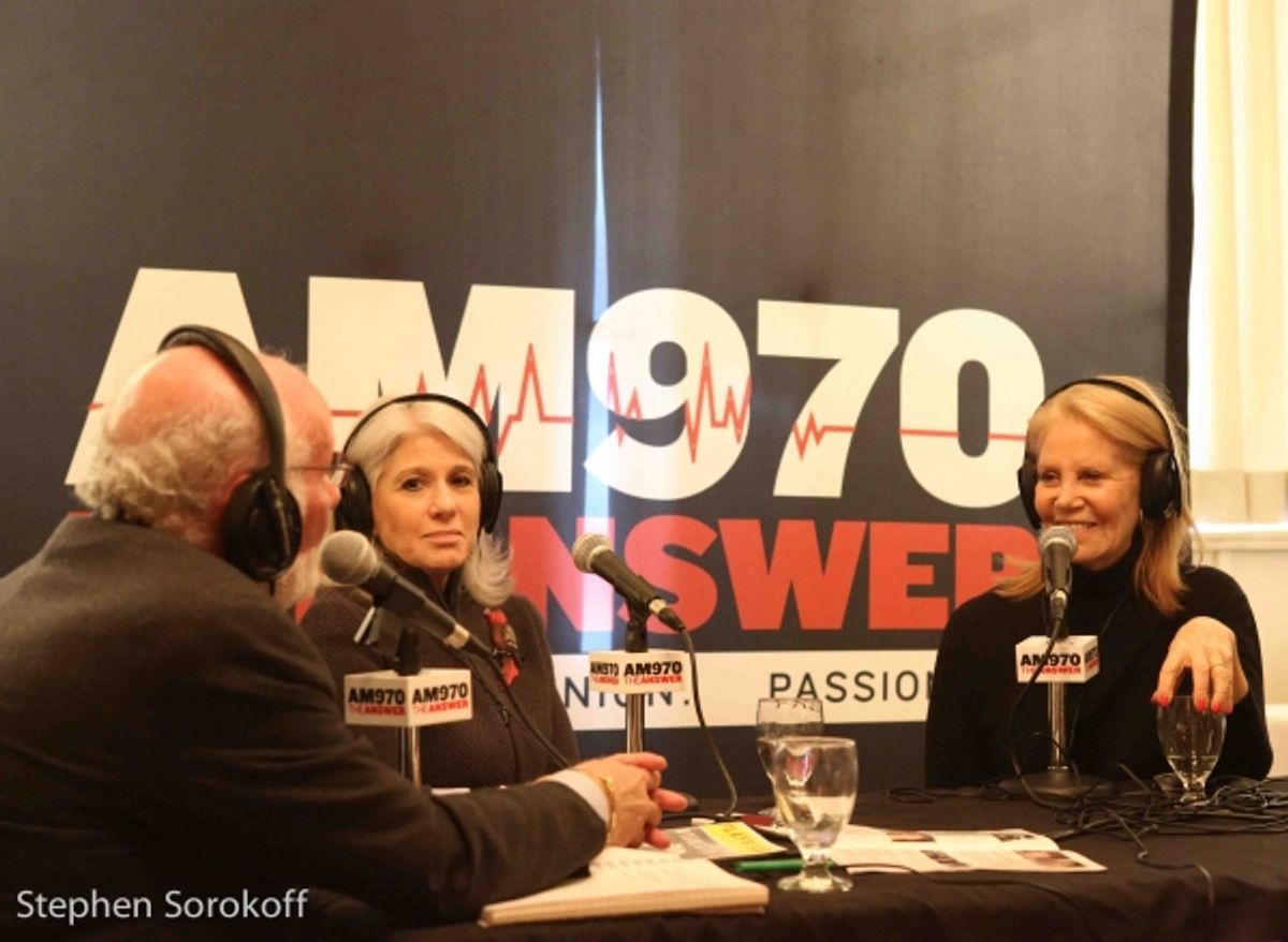 Peter LeDonne, Jamie deRoy, Daryl Roth at 