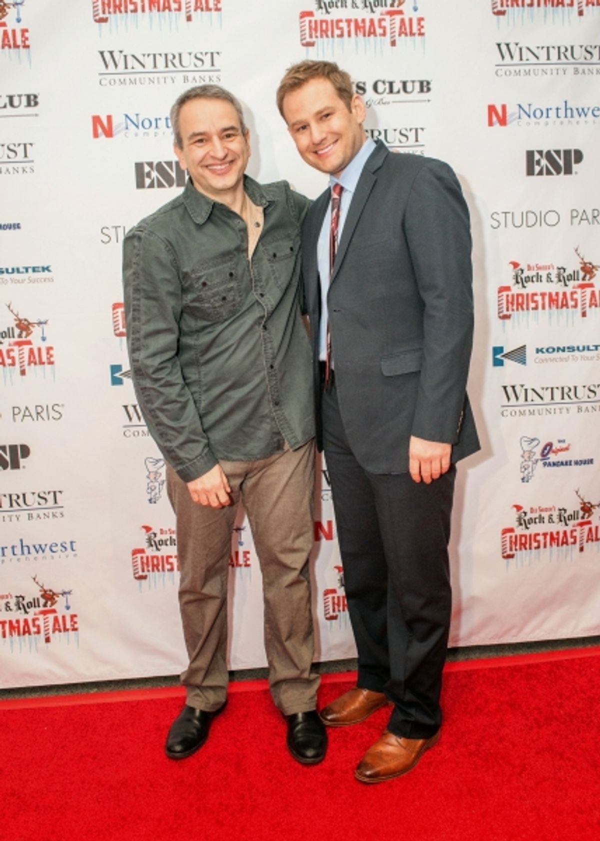 Joe DiPietro and Chad Kimball  at 