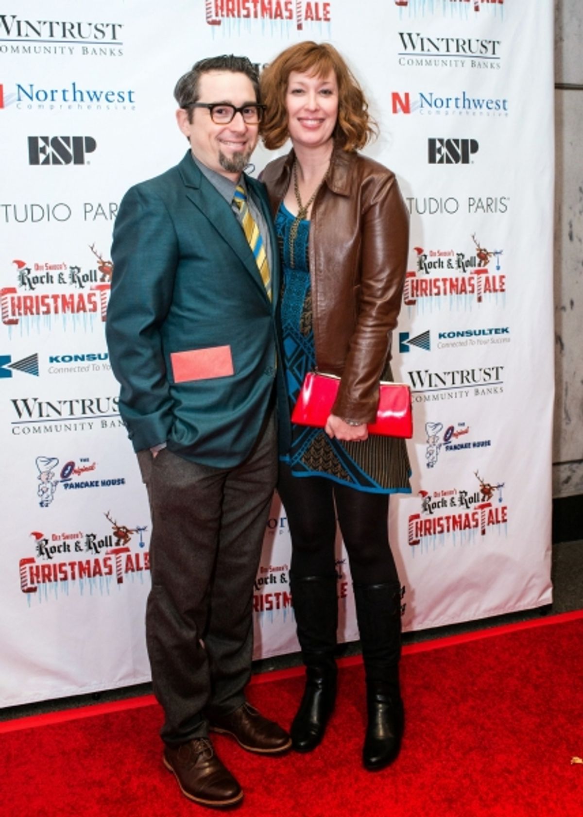 Director Adam John Hunter and his wife, Mylinda Hull at 
