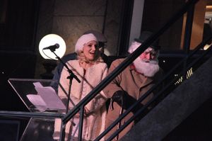 Annaleigh Ashford and Kris Kringle Photo