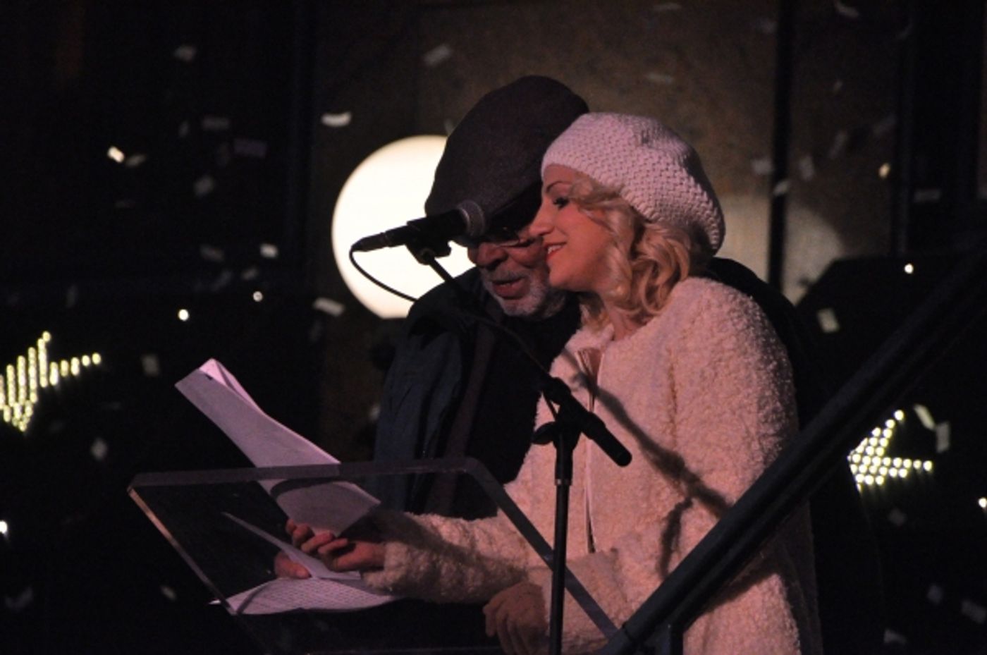 Photo Coverage: James Earl Jones, Annaleigh Ashford, and More Perform at Macy's 2014 Windows Unveiling  Image